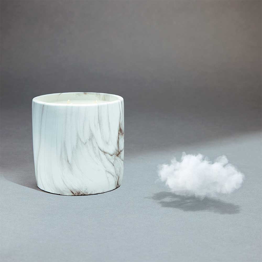 Marble Cement Round Candle, Unscented - Organic candles, coconut wax candles, hemp wick candles, sustainable candles, eco-friendly candles, refillable candles, recyclable packaging, reforestation efforts, carbon offsetting, plant-based candles, sustainable living, green living, ethical candles, natural candles, vegan candles, non-toxic candles, phthalate-free candles, toxin-free candles, essential oil candles, hand-poured candles, small batch candles, made in the USA candles