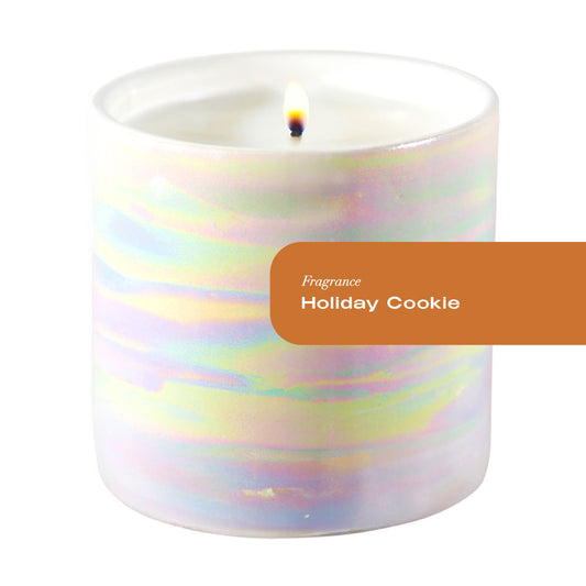 Holiday Cookie Iridescent Candle