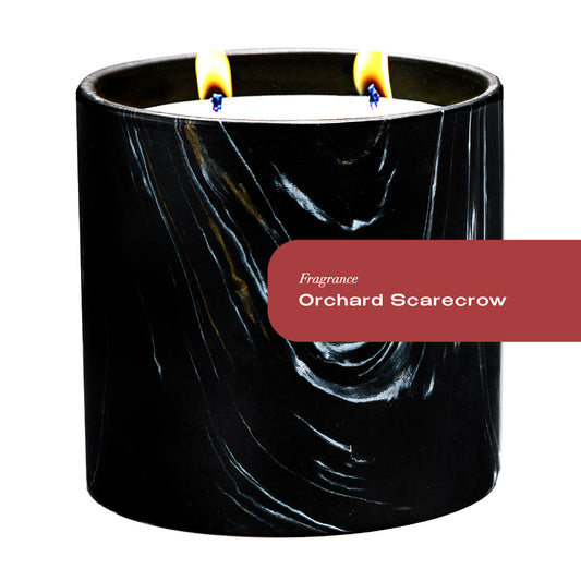 Orchard Scarecrow Black Marquina Candle